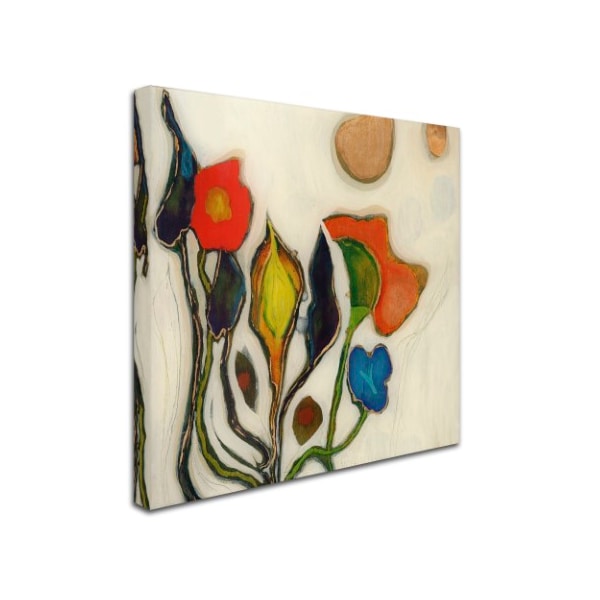 Wyanne 'Artist Flowers' Canvas Art,14x14